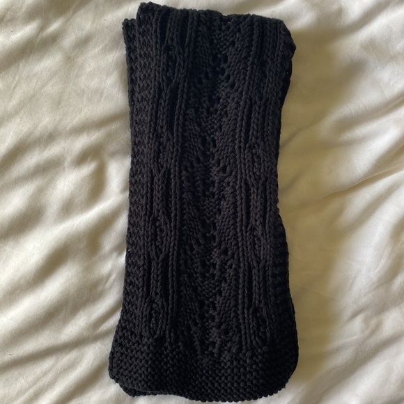 Nomads Hempwear Crystal Scarf Black - Picture 4 of 8